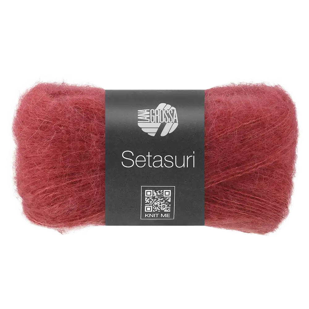#Farbe_Lana Grossa Setasuri | 87 Indischrot