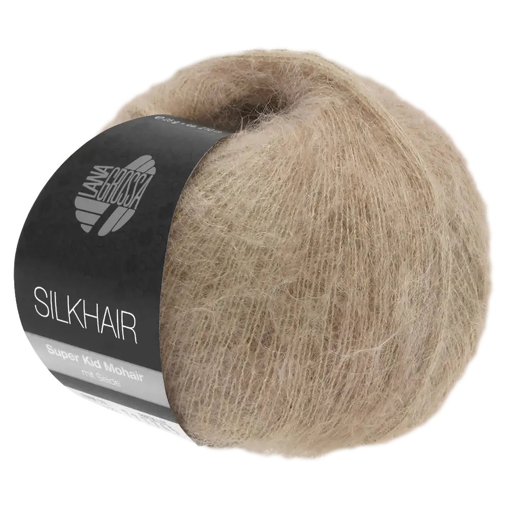 #Farbe_Lana Grossa Silkhair | 123 Perlbeige