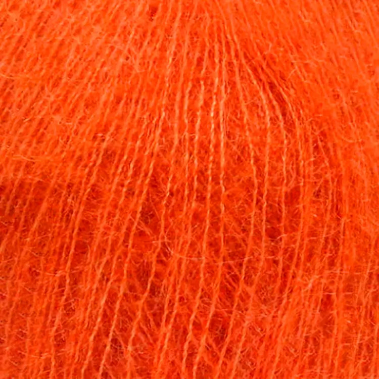 #Farbe_Lana Grossa Silkhair | 136 Dunkelorange