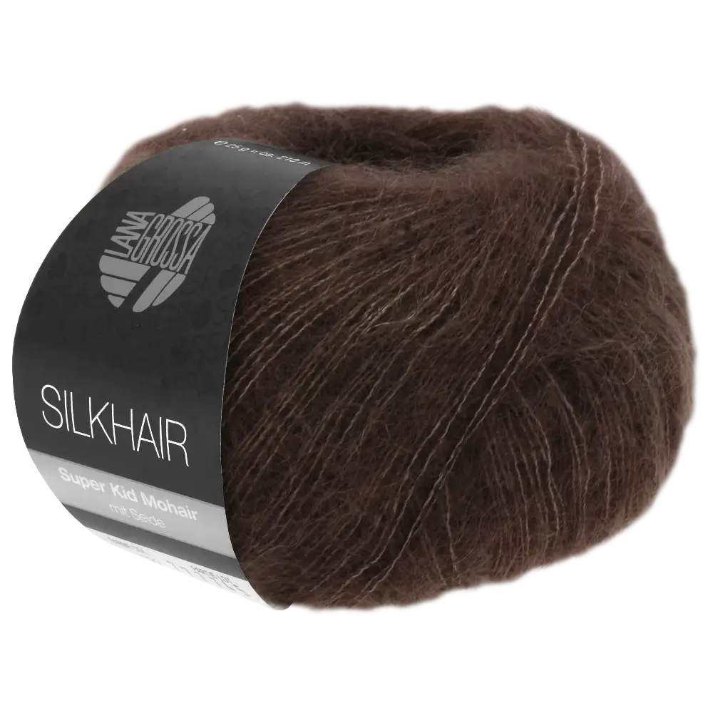 #Farbe_Lana Grossa Silkhair | 168 Mokka