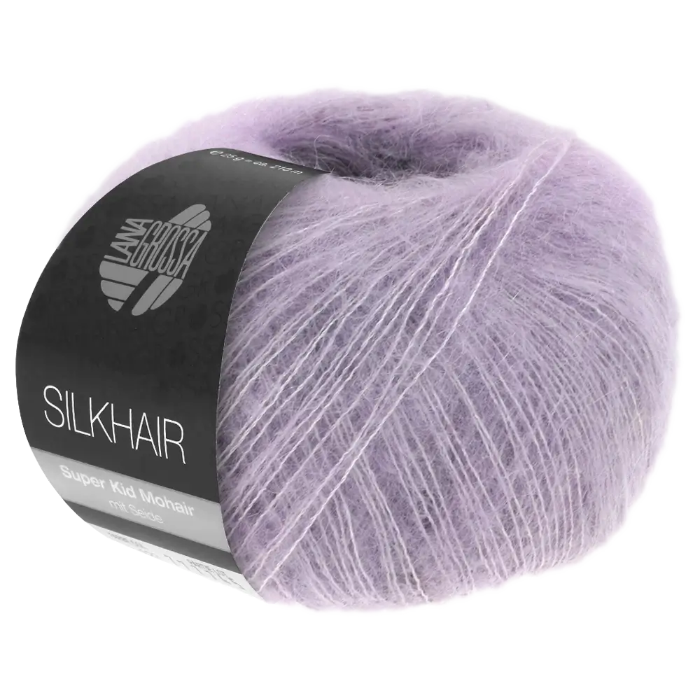 #Farbe_Lana Grossa Silkhair | 173 Flieder