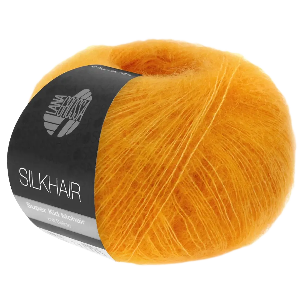 #Farbe_Lana Grossa Silkhair | 176 Goldgelb