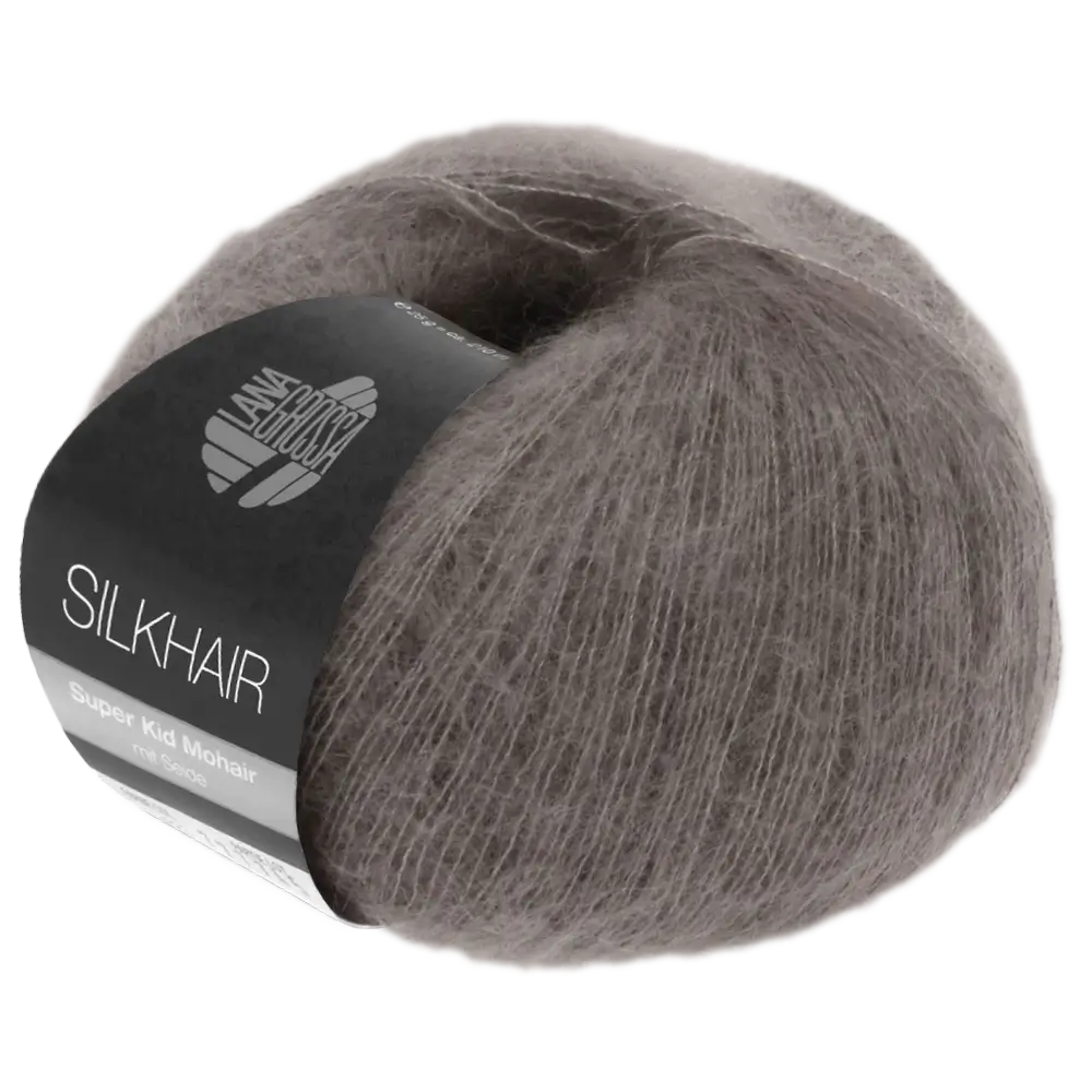 #Farbe_Lana Grossa Silkhair | 35 Taupe