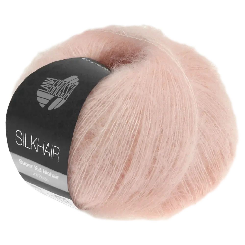 #Farbe_Lana Grossa Silkhair | 86 Puderrosa