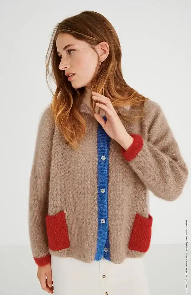 Jacke J62M18 (Strickset)