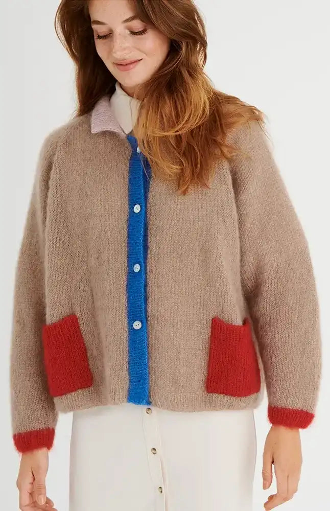 Jacke J62M18 (Strickset)