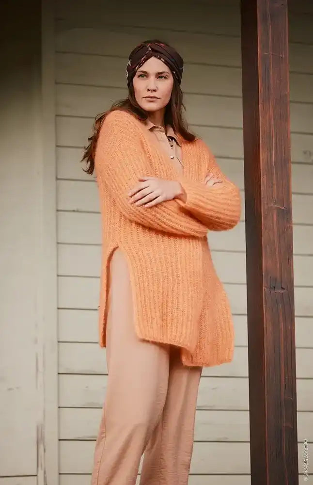 Cardigan L16M21 (Strickset)