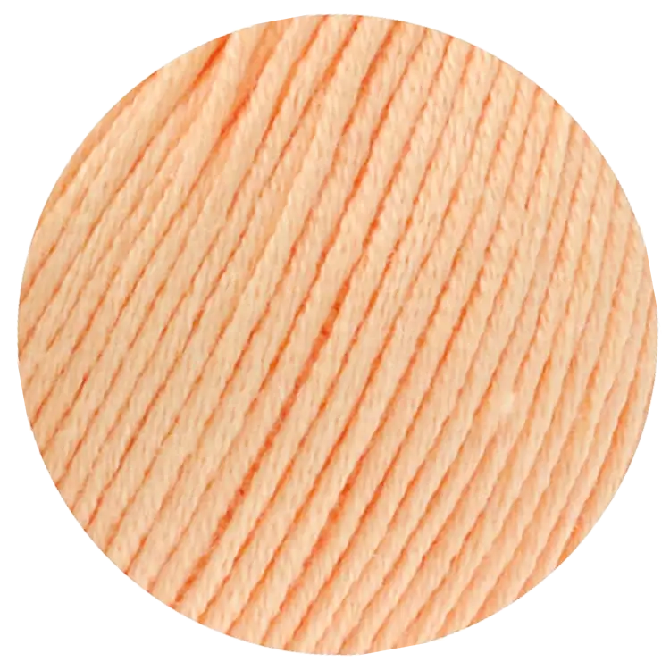 #Farbe_Lana Grossa Soft Cotton | 01 Apricot
