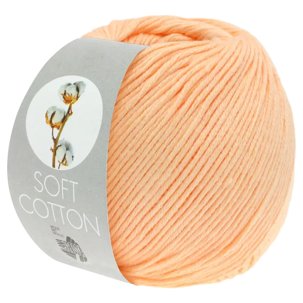 #Farbe_Lana Grossa Soft Cotton | 01 Apricot