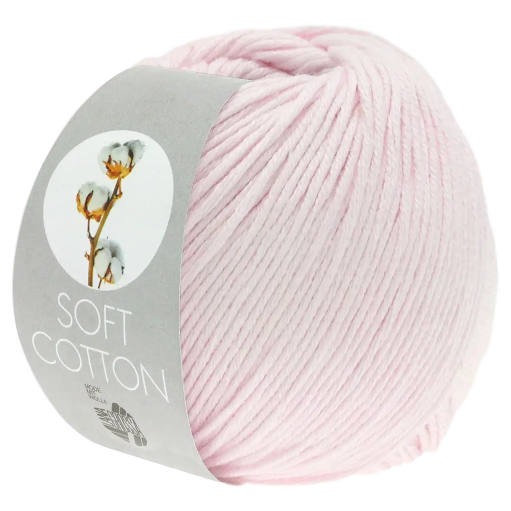 #Farbe_Lana Grossa Soft Cotton | 07 Zartrosa