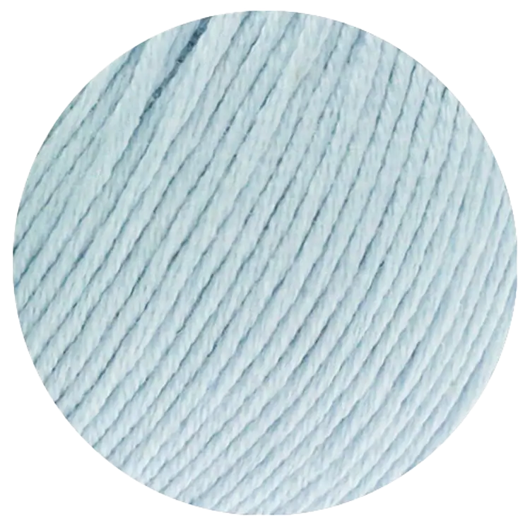 #Farbe_Lana Grossa Soft Cotton | 08 Hellblau