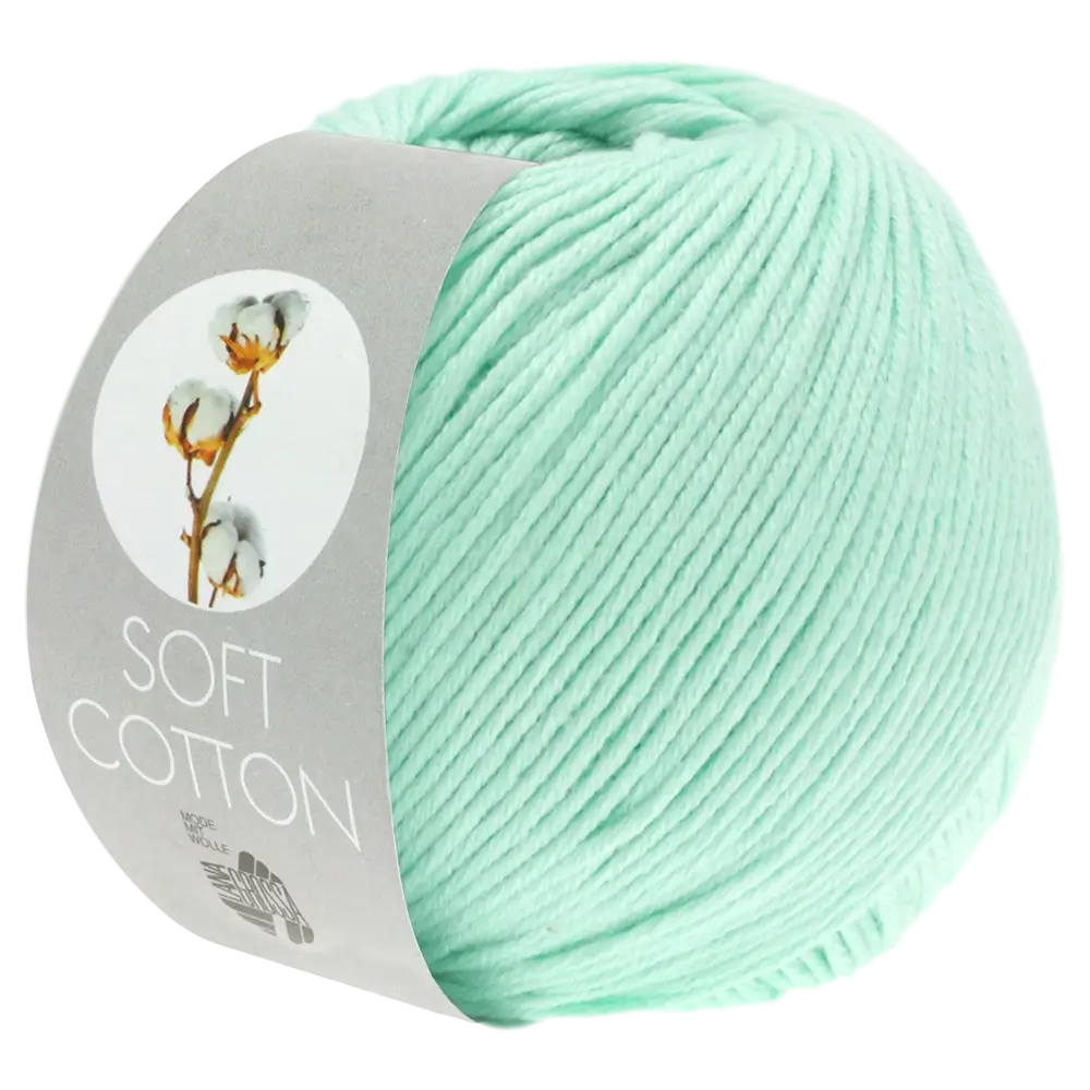 #Farbe_Lana Grossa Soft Cotton | 09 Helltürkis
