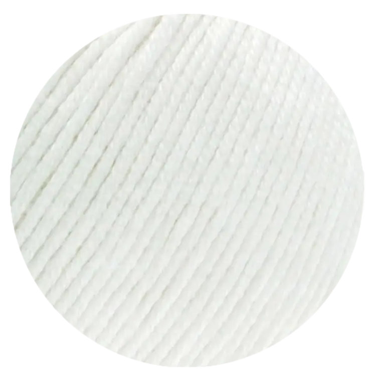 #Farbe_Lana Grossa Soft Cotton | 10 Weiß