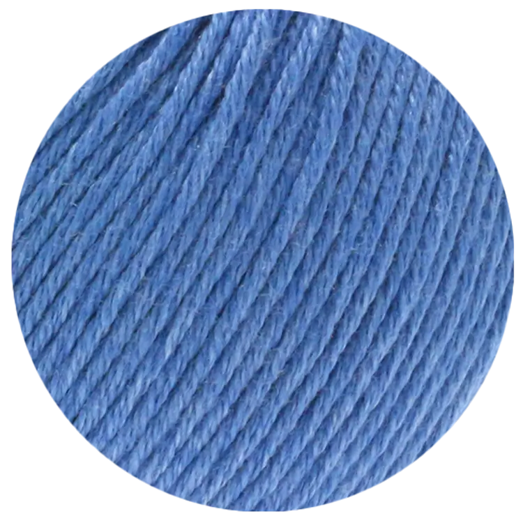 #Farbe_Lana Grossa Soft Cotton | 28 Blau