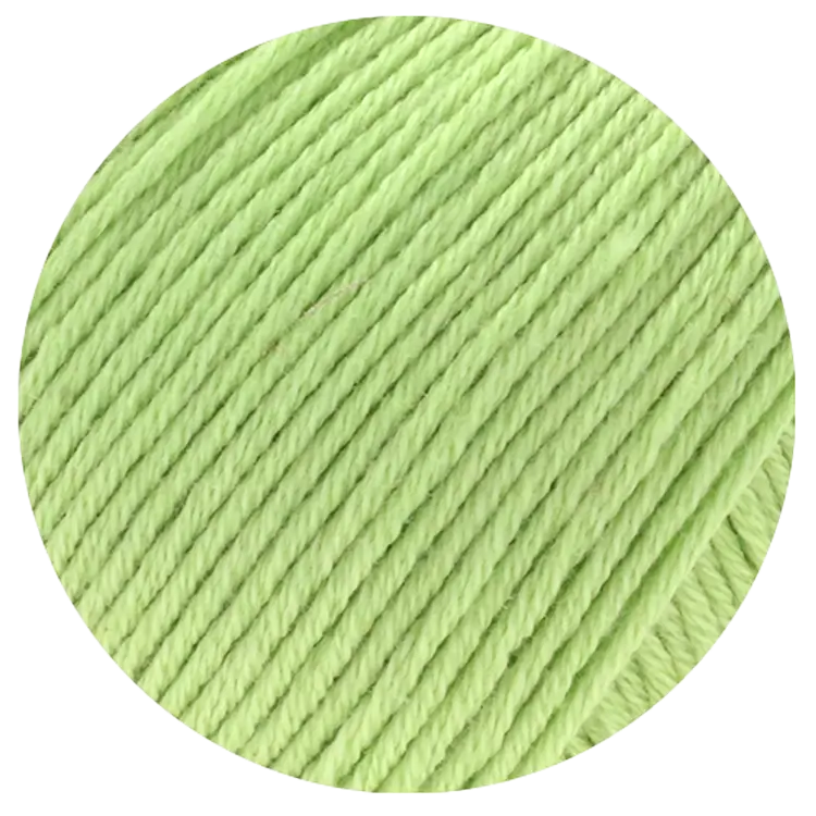 #Farbe_Lana Grossa Soft Cotton | 36 Lindgrün