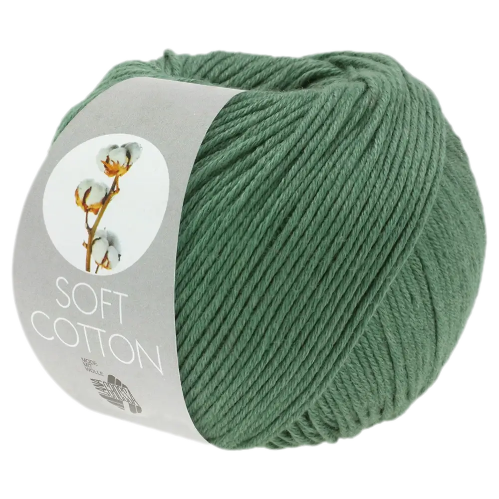 #Farbe_Lana Grossa Soft Cotton | 37 Minzgrün