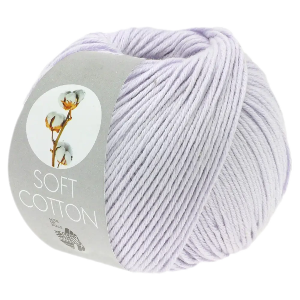 #Farbe_Lana Grossa Soft Cotton | 38 Lavendel