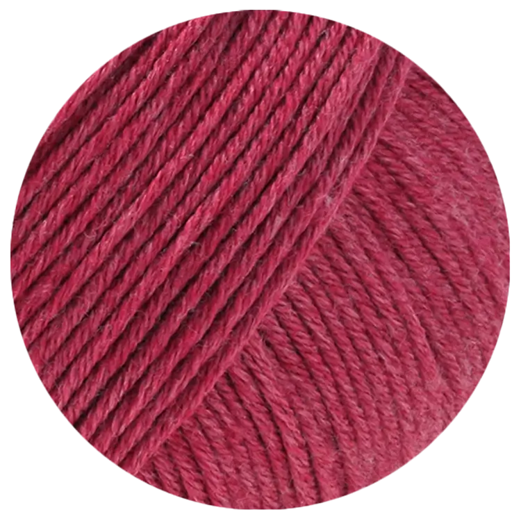 #Farbe_Lana Grossa Soft Cotton | 39 Orientrot