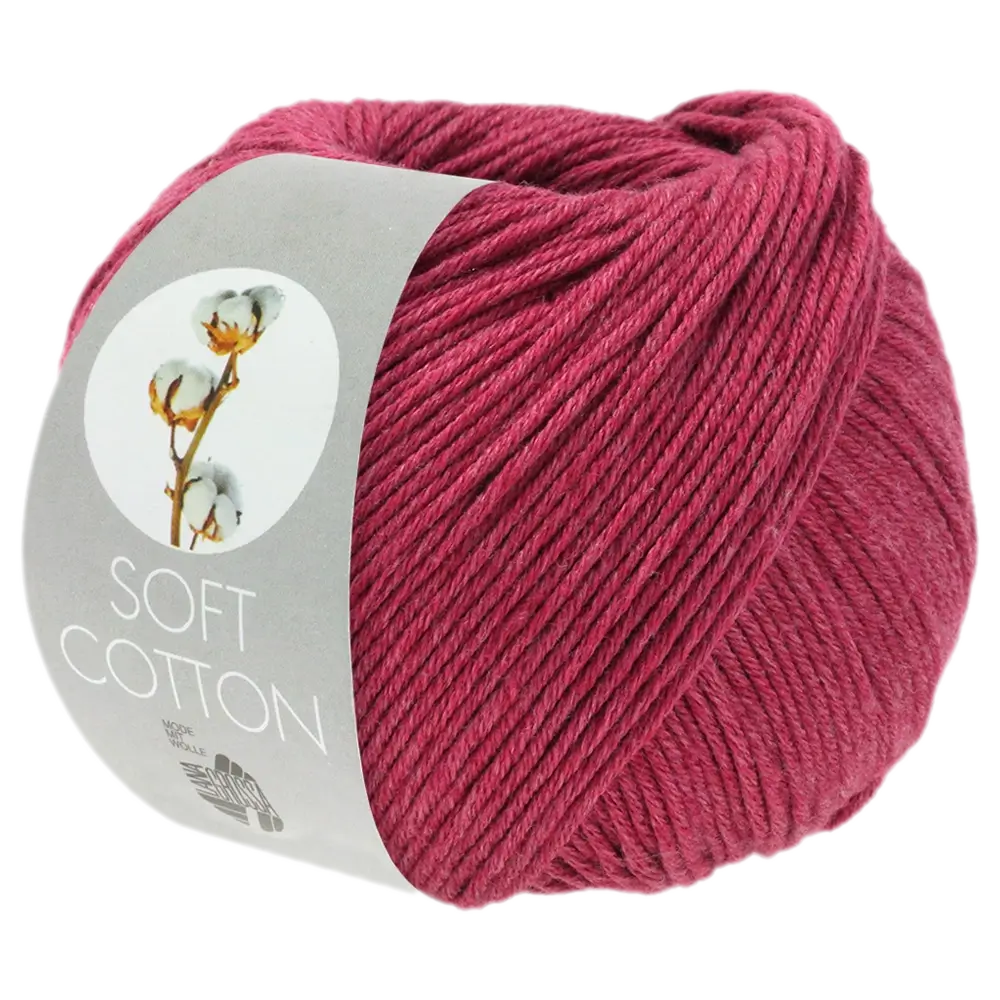 #Farbe_Lana Grossa Soft Cotton | 39 Orientrot