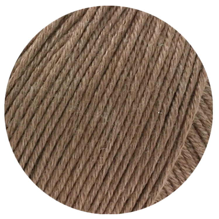 #Farbe_Lana Grossa Soft Cotton | 41 Nougat