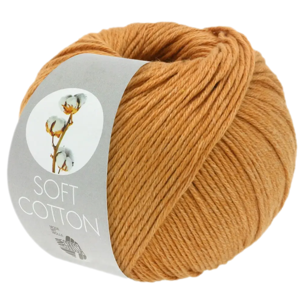 #Farbe_Lana Grossa Soft Cotton | 43 Camel