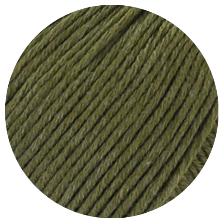 #Farbe_Lana Grossa Soft Cotton | 50 Dunkeloliv