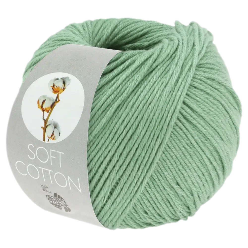 #Farbe_Lana Grossa Soft Cotton | 52 Mint