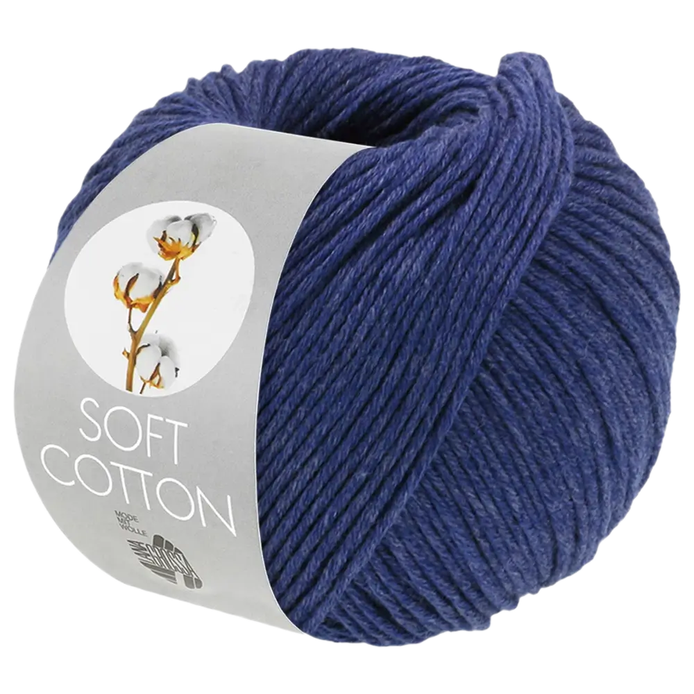 #Farbe_Lana Grossa Soft Cotton | 55 Kornblume