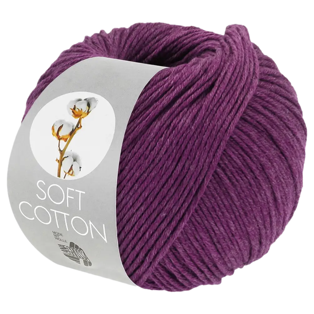 #Farbe_Lana Grossa Soft Cotton | 61 Veilchenlila
