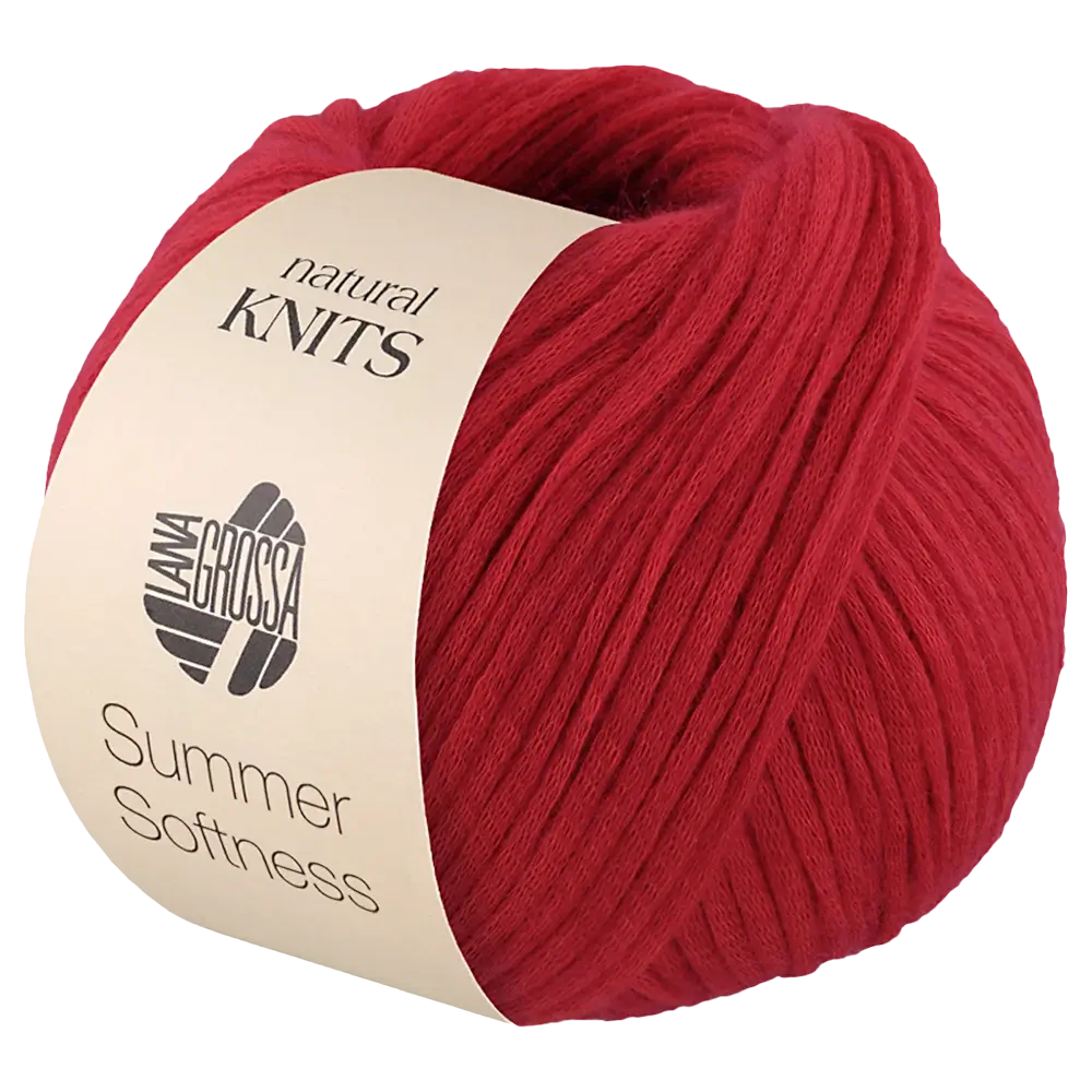 #Farbe_Lana Grossa Summer Softness | 07 Rot