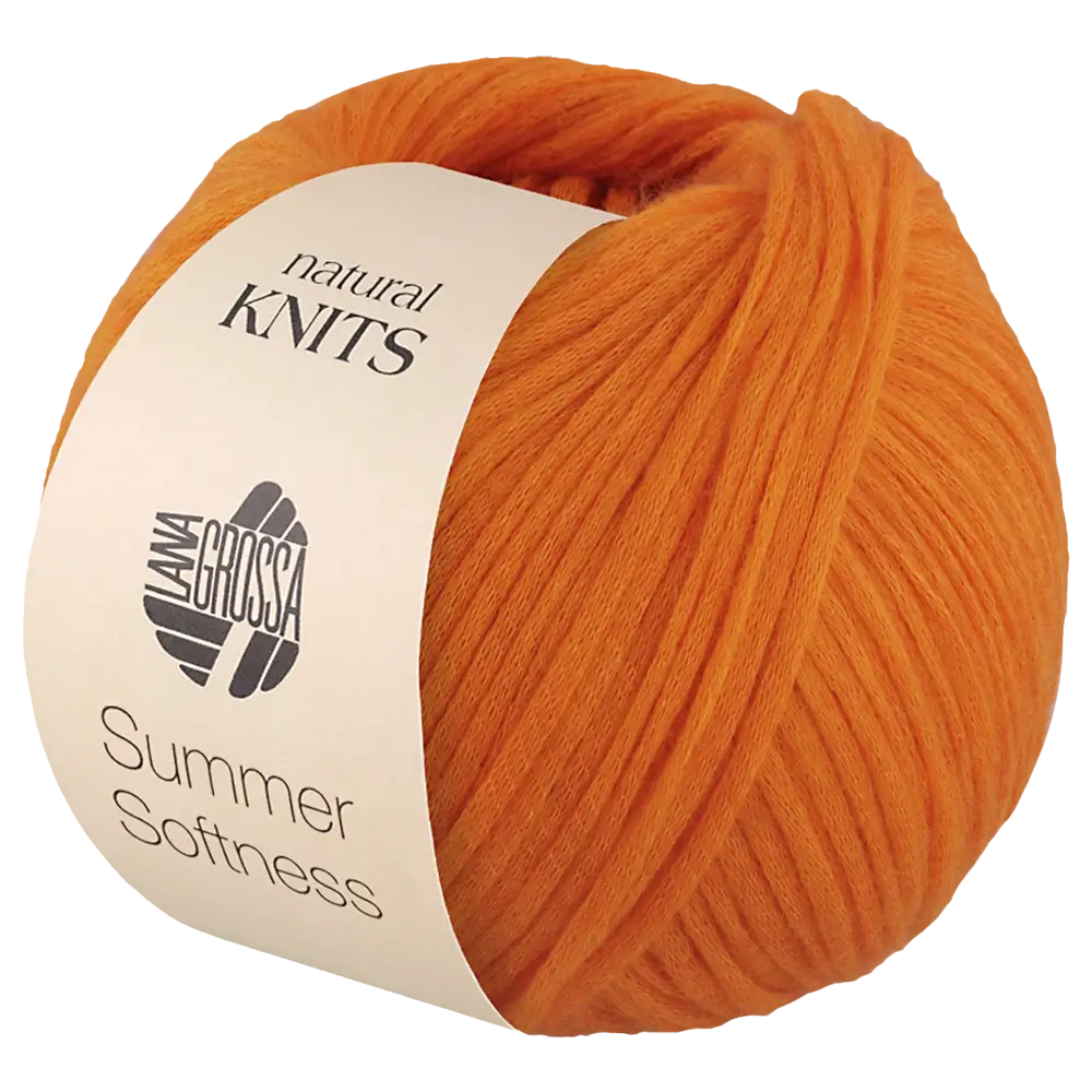 #Farbe_Lana Grossa Summer Softness | 12 Orange