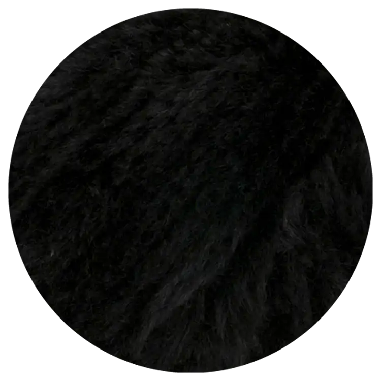 #Farbe_Lana Grossa The Bunny | 06 Schwarz