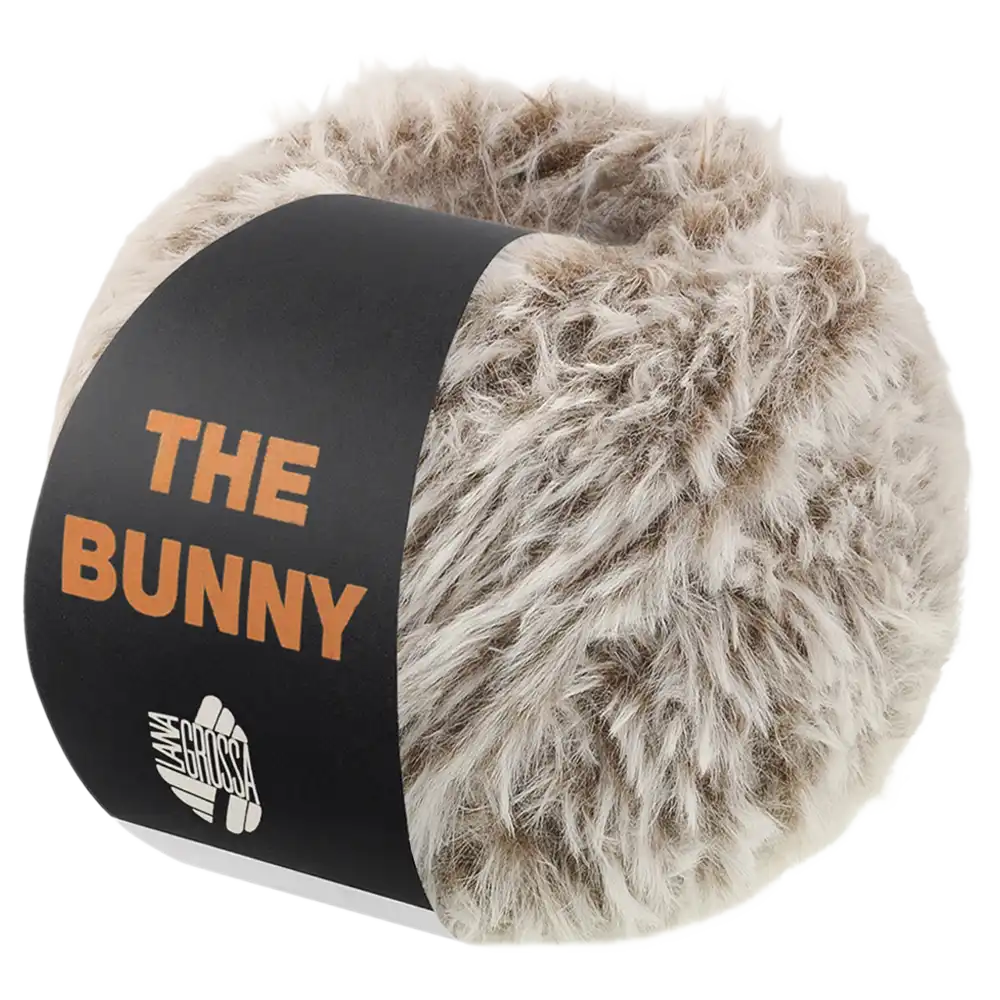 #Farbe_Lana Grossa The Bunny | 10 Rohweiß-Dunkelbraun
