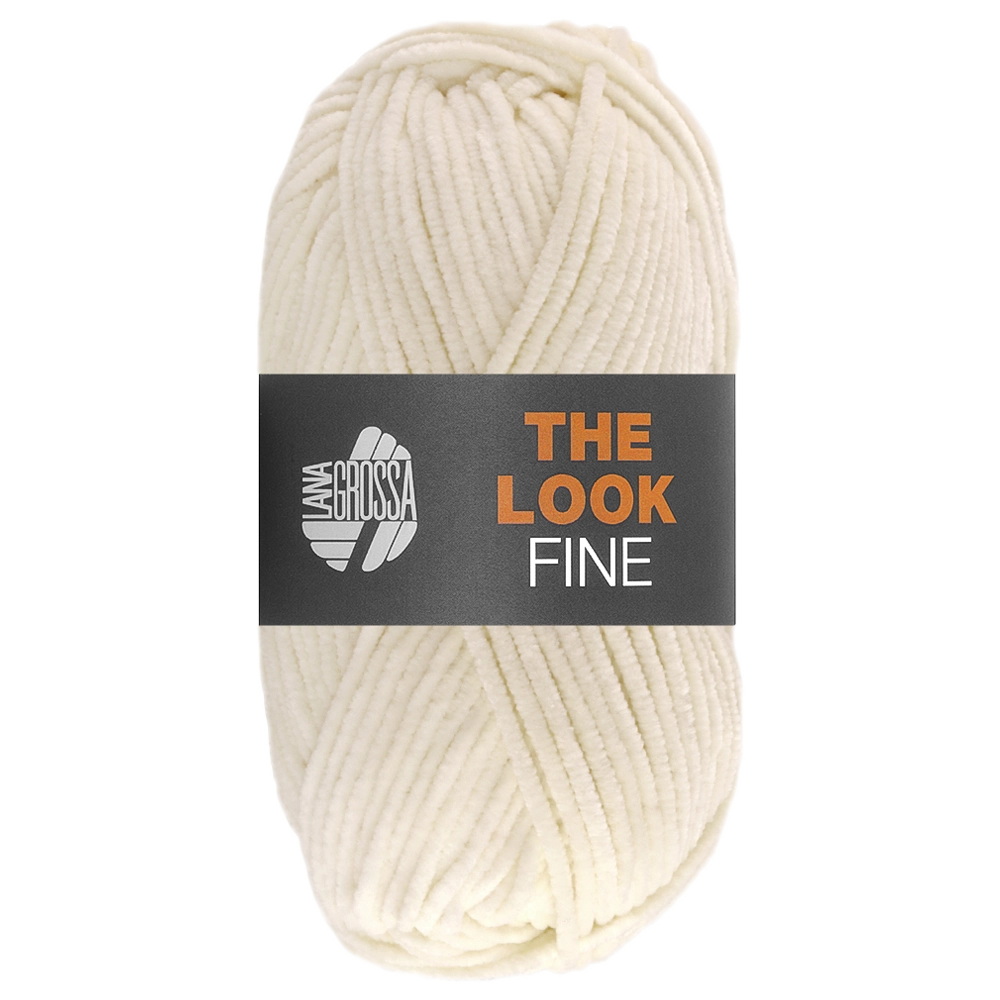 #Farbe_Lana Grossa The Look Fine | 102 Creme