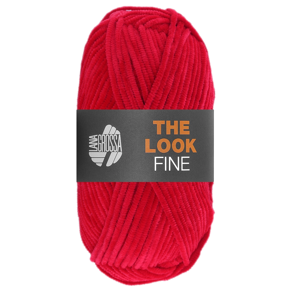 #Farbe_Lana Grossa The Look Fine | 106 Rot