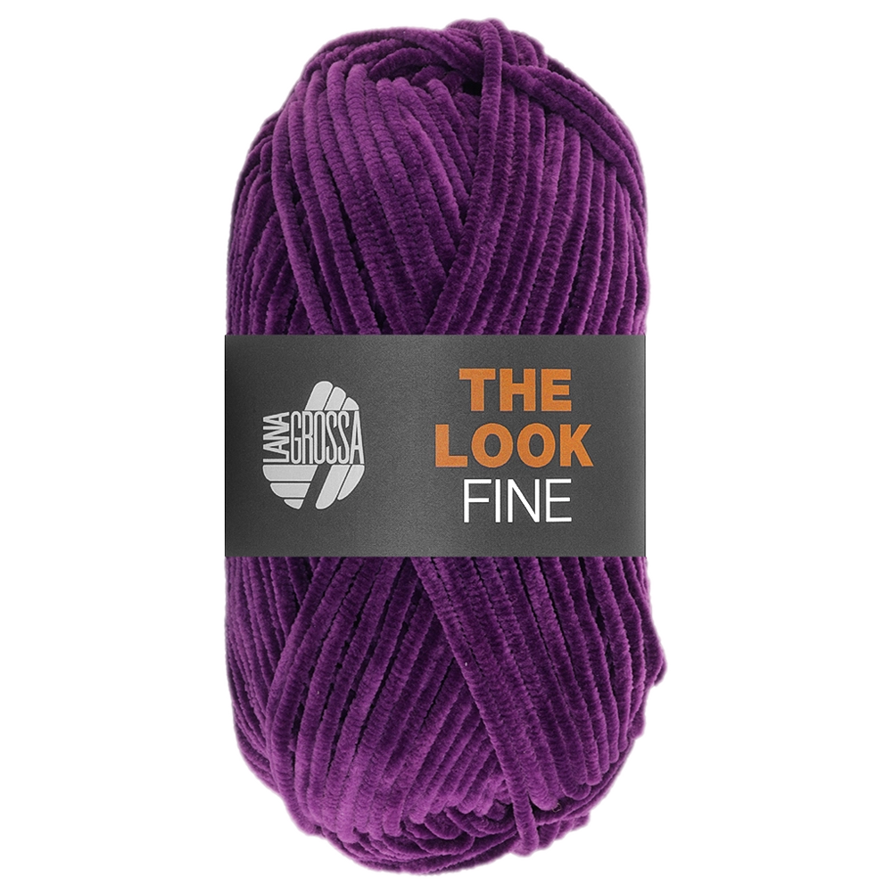 #Farbe_Lana Grossa The Look Fine | 111 Aubergine