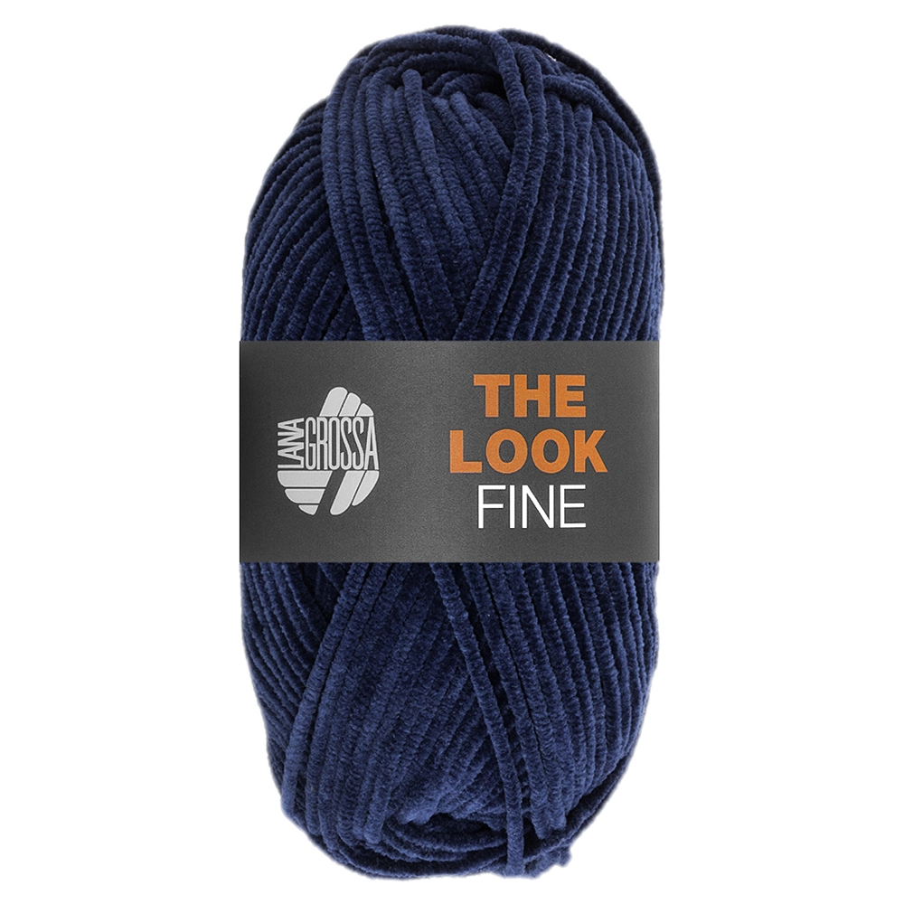 #Farbe_Lana Grossa The Look Fine | 117 Dunkelblau