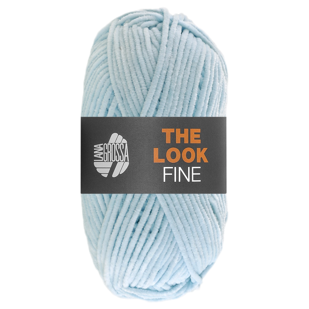 #Farbe_Lana Grossa The Look Fine | 118 Pastellblau