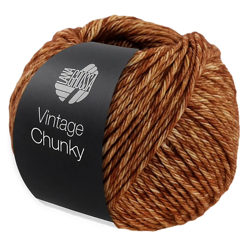 #Farbe_Lana Grossa Vintage Chunky | 10 Goldbraun/Sandgelb