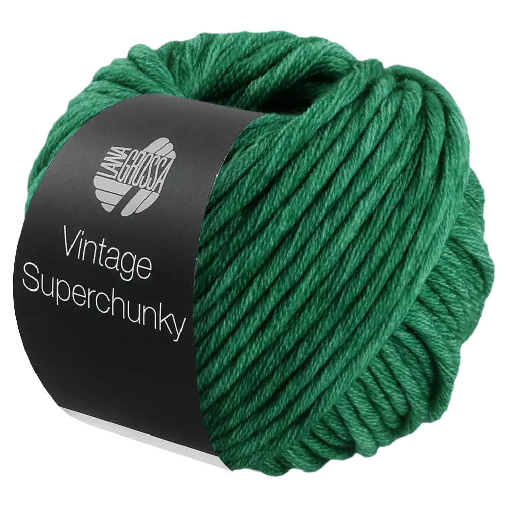 #Farbe_Lana Grossa Vintage Superchunky | 506 Opalgrün