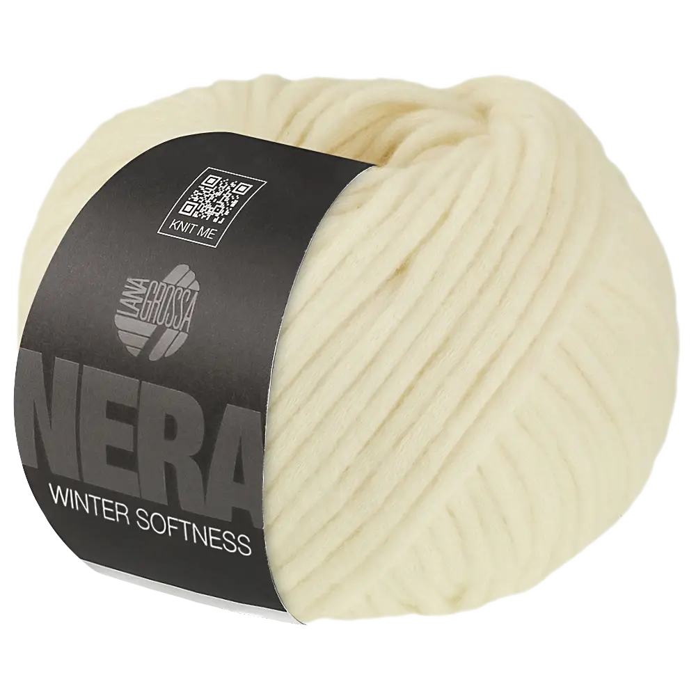#Farbe_Lana Grossa Winter Softness | 01 Ecru