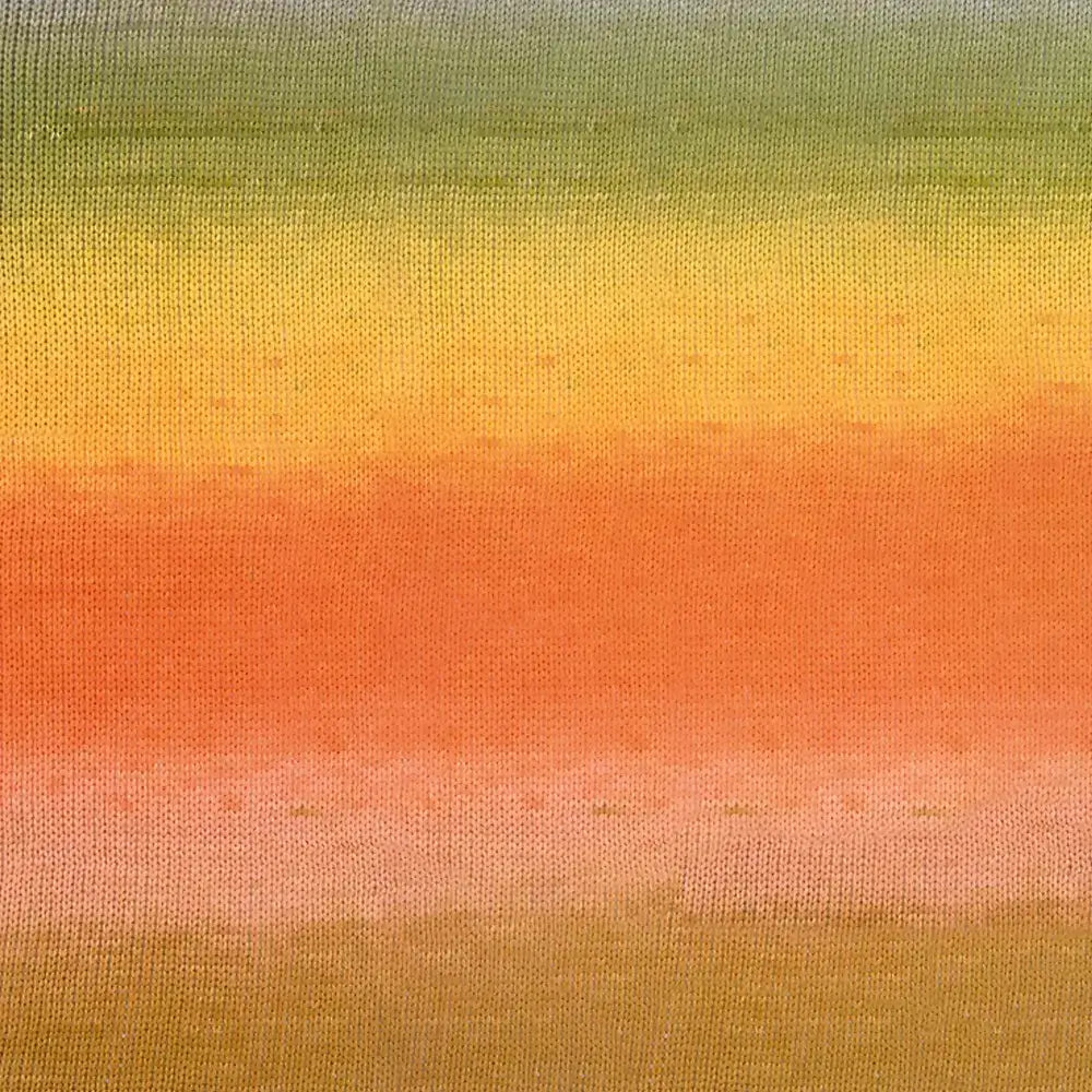 #Farbe_Lana Grossa Cotonella | 15 Graubeige/Oliv/Gelb/Blassorange/Orange/Lachs/ Nougat