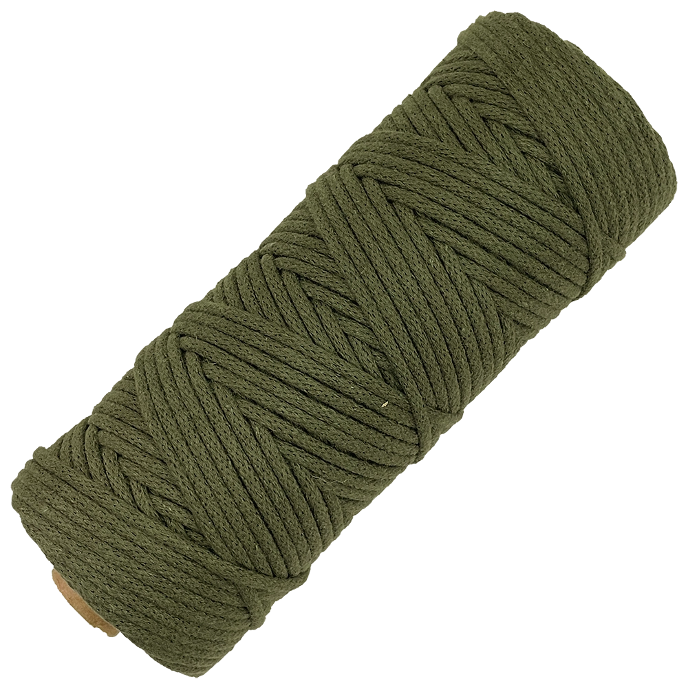 #Farbe_Lowiczanka Baumwollkordel Ø 3 mm | 031 Khaki