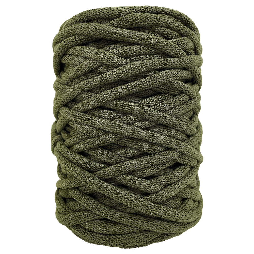 #Farbe_Lowiczanka Baumwollkordel Ø 9 mm | 031 Khaki