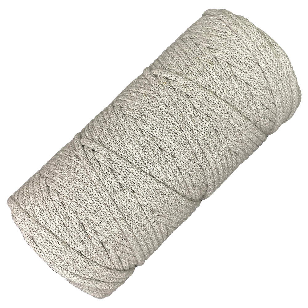 #Farbe_Lowiczanka Baumwollkordel Ø 5 mm | 044 Leinen