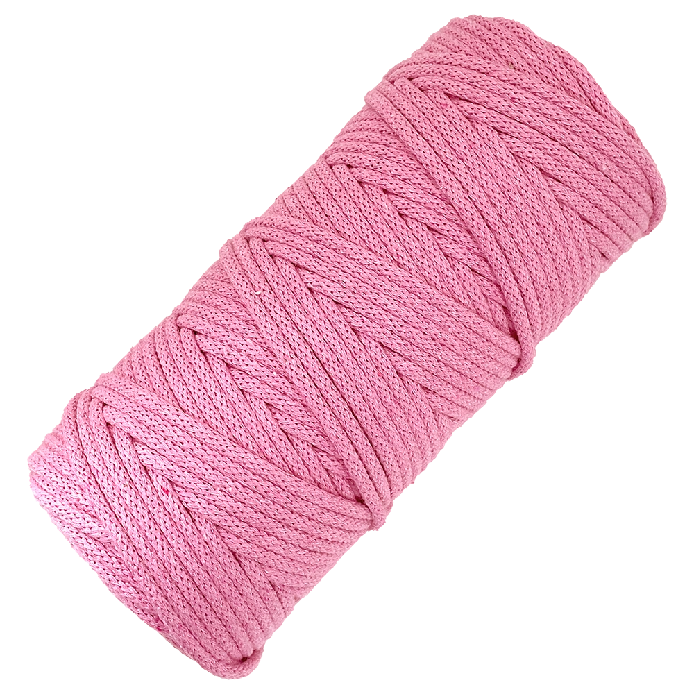 #Farbe_Lowiczanka Baumwollkordel Ø 5 mm | 013 Rosa