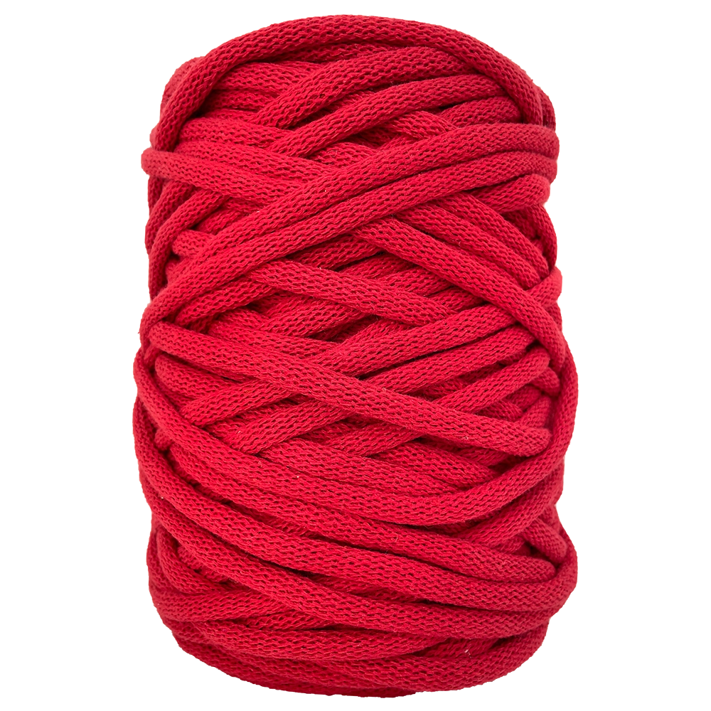 #Farbe_Lowiczanka Baumwollkordel Ø 9 mm | 019 Rot