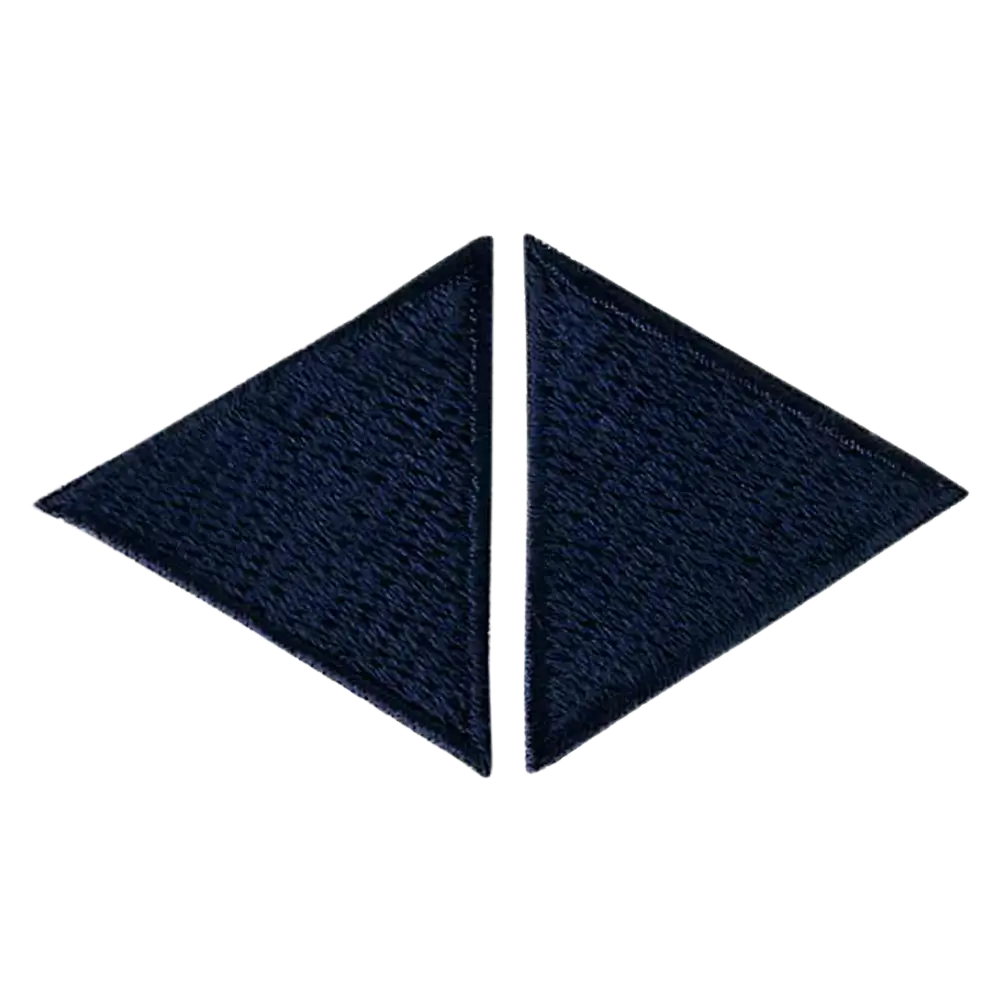 #Farbe_Applikation | Dreiecke Marine 06322