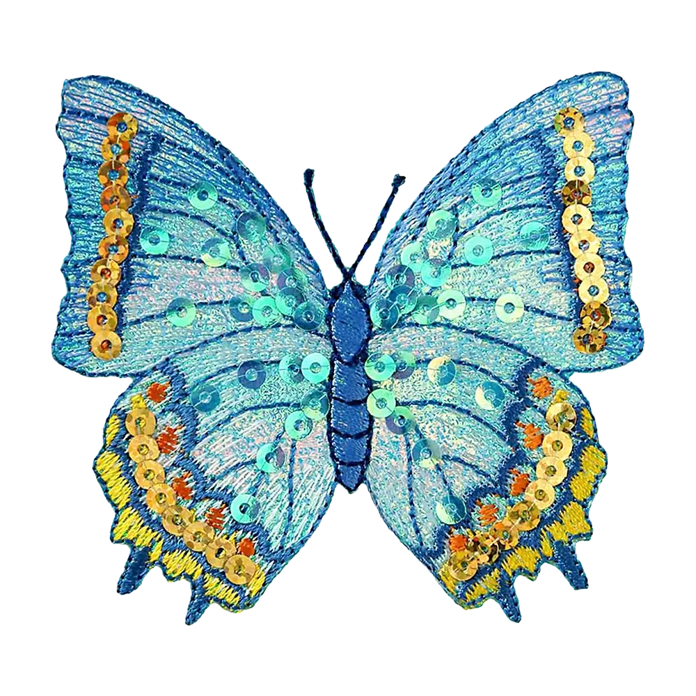 Applikation | Schmetterling mit Pailletten 14483