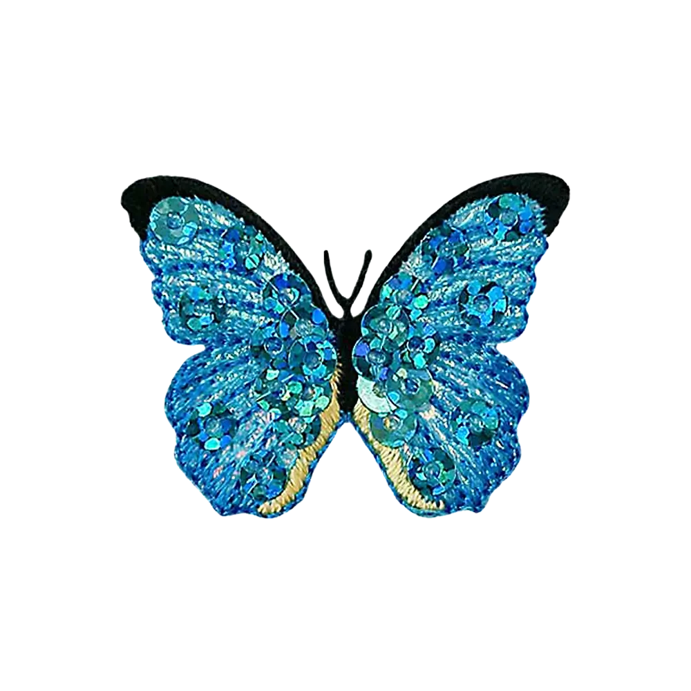 Applikation | Schmetterling mit Pailletten 04451